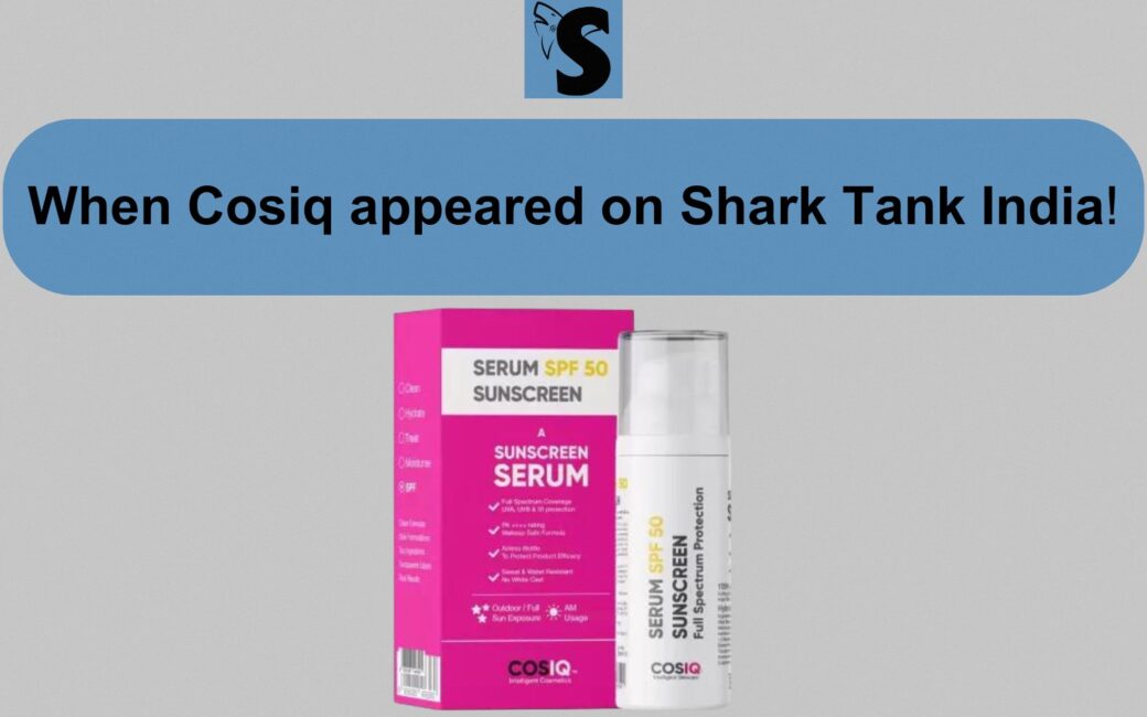 When Cosiq appeared on Shark Tank India